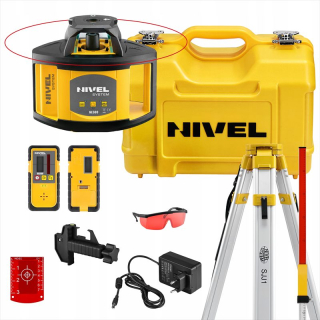 Nivelak -  ÚROVEŇ LASEROVÉHO SYSTÉMU NIVEL NL500 + DOSKA + TRIPOD