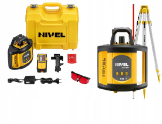 Nivelak - ÚROVEŇ NIVEL SYSTÉMU ROTAČNÝ LASER NL500 + KOM