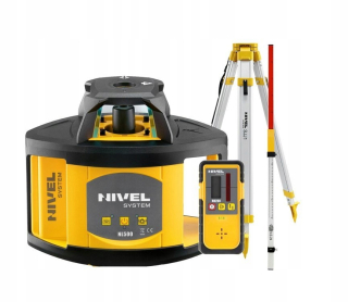 Nivelak -  SYSTÉM NIVEL LASEROVÁ ÚROVEŇ NL500 + POŠTÁ + TRIPOD