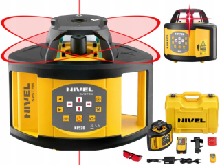 Nivelak - ÚROVEŇ LASERU NIVEL SYSTEM NL520. Nástupca NL400