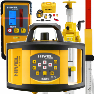 Nivelak - NIVEL SYSTEM NL520 Rotačný rotačný laser SET