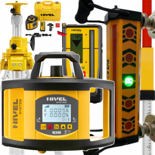 Nivelak - Laserová vodováha NIVEL SYSTEM NL540 pre rýpadlo