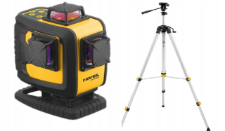 Krížový laser - Nivel System Green Laser 4D CL4D-G + Statív