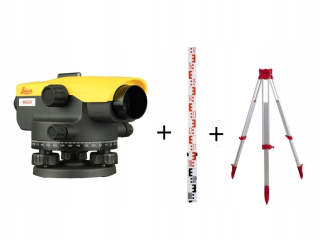 Nivelak -  OPTICKÁ ÚROVEŇ LEICA NA324 SADA WAWA