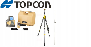Nivelak -  ÚROVEŇ TOPCON RL-200 2S DIGITÁLNE POŠTY + TRIPOD