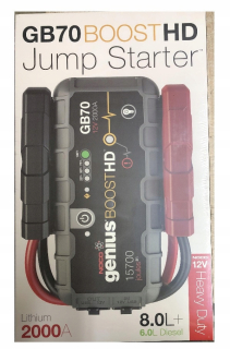 Autonabíjačka - NOCO GENIUS GB70 JUMP ŠTARTOVAČ BOOSTER 12V 2000A