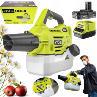 RYOBI RY18FGA batériová hmlovacia tryska +2Ah ONE+ RC18120-120