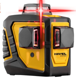Nivelak -  Krížový laser Nivel System CL3D