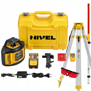 Nivelak - Rotujúca laserová palica Nivel System NL520 + statív