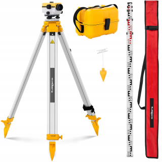 Nivelak - Optická vodováha na statív 32 x 40 mm Steinberg