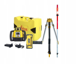 Nivelak -  Rotačný laser Leica Rugby 680 Kompletná súprava