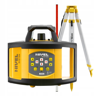 Nivelak -  Rotačný laser NL520 Nivel System SET