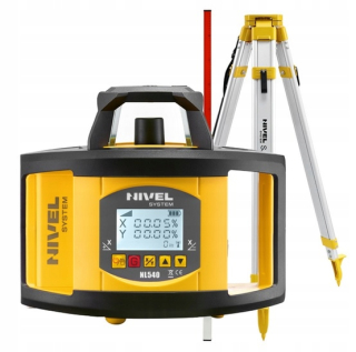Nivelak -  Rotačný laser Nivel System NL540, statív + zamestnanci