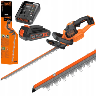 Black&Decker akumulátorové elektrické nožnice 50 cm 18 V
