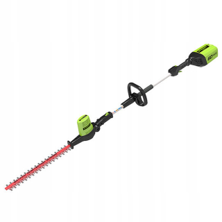 Krovinorez -  Nožnice na živé ploty GREENWORKS 60V / 51cm predlžovacie rameno