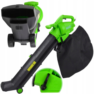 Vysávač s drvičom / fúkač lístia 3300 W značky John Gardener + vrecko na lístie 45 L