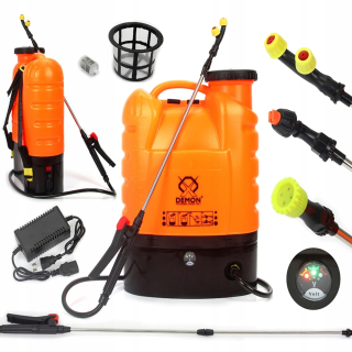 Postrekovač - ELEKTRICKÝ ROZPRAŠOVAČ BATOHY 16L ORANŽOVÁ