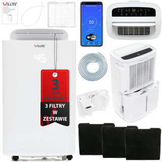 Odvlhčovač - SUŠIČ WELLTEC DHN20 | do 40 m2 | HEPA H13