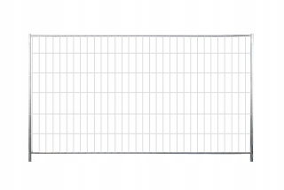 Stavebné plot. Dočasný otvorený panel