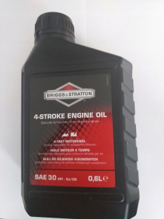 Olej do kosačky - Briggs SAE-30 0,6L 450 500 550 MORICKÝ OLEJ
