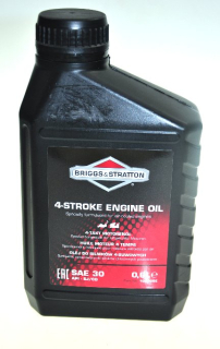 Olej do kosačky - SAE30 0,6 l Briggs Oil venovaný kultivátorom