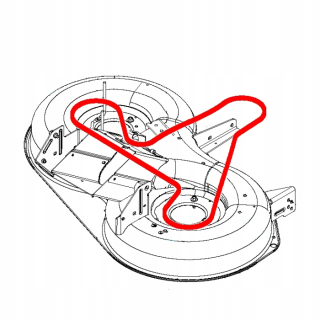 Hnací remeň nožov Husqvarna TC, CT, CTH, LT