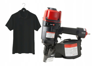 Sponkovačka, nastreľovačka - Ottensten 4Procn80 Subbble Nailter + T-Shirt
