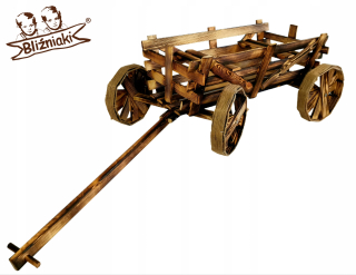 Dekoratívny automobilový rebrík Trolley 167cm flowerbed záhrada