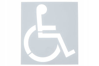 P24 InvalidA šablóny Parkovacie miesto