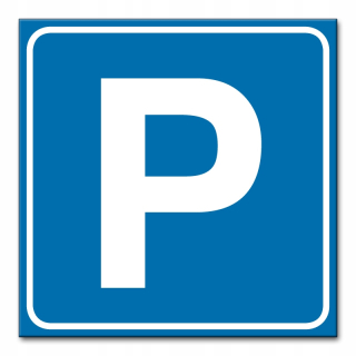 PARKOVANIE PARKOVACÍ PRIESTOR DIBONDOVÁ DOSKA 30x30