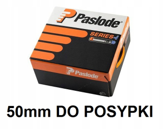 Sponkovačka, nastreľovačka - Paslode klince 50 pre sypanie 2500 + 2g a CI Xi