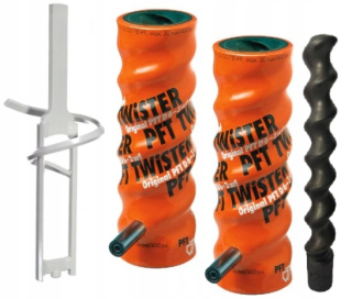 PFT rotor + 2x stator D6-3 + miešadlo BIONIK szneka