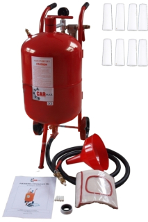 Pieskovačka - 38L SIFÓNOVÝ PÍSACÍ STROJ + 8 TRYSIEK + MASKA + FUNNEL