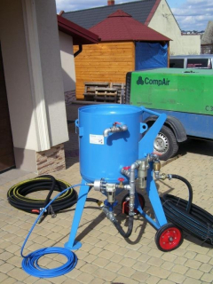 Pieskovačka - Pieskovací stroj SAND MACHINE NOVÝ VÝROBCA