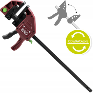 Svorky - PIHER Maxi Quick Cucking reverzibilné 300kg 45 cm 52693