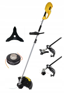 Krovinorez - ELEKTRICKÁ Kosačka na vyžínač 1000W 38cm ŠTÍTOVÝ PÁS