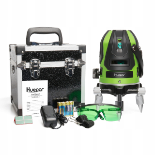 Krížový laser - Vrstva Laser 4 Vertikálne čiary +1 Horizontálna čiara