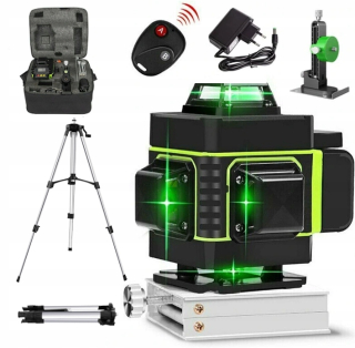 Krížový laser - Laserový laser 360 ° CROSS LASER 4D + PILOT