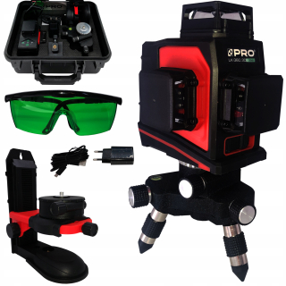 Krížový laser - Pro LK-360 3D Zelená Laserová rovina zelená