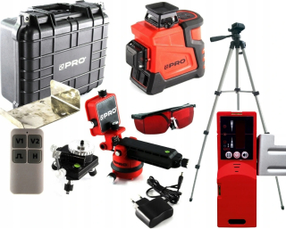 Krížový laser - Pro LK-360.3d Detektor Laser Lietadlo Statív