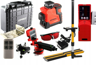 Krížový laser - Pro LK-360.3d Laserový detektor