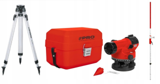 Nivelak - PRO NO-32 OPTICKÁ ÚROVEŇ + CASE + TRIPOD + PATCH