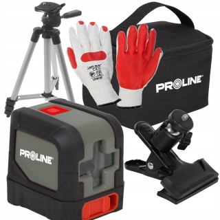 Krížový laser - Proline Laser Cross Bunch Red + Statív
