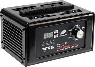 Yato elektronický usmerňovač s podporou štartu 12 v 24 v 15 a mokrý agm