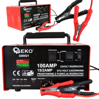 Autonabíjačka - NABÍJAČKA NABÍJAČKA ŠTART 100A 6V 12V GEKO