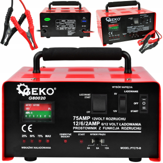 Autonabíjačka - UVEDENIE RECTIFIERU DO PREVÁDZKY 75A 6V 12V