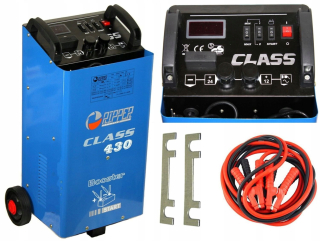 Autonabíjačka - Usmerňovač s počiatočnou triedou 430A LCD Ripper + káble