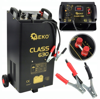 Autonabíjačka - Usmerňovač s triedou 630 LCD 12V 24V GEKO