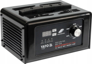 Autonabíjačka - Usmerňovač s uvedením do prevádzky YATO YT-83051 12/24 15A