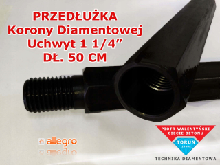 Vrtačka - rozšírenie 50 cm korunovaný vrták diamond